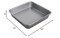 9-Inch Chef's Classic Nonstick Bakeware Square Cake Pan, Silver